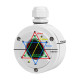 Монтажна коробка Light Vision VLC-05BXD(M), метал, 100*45 мм