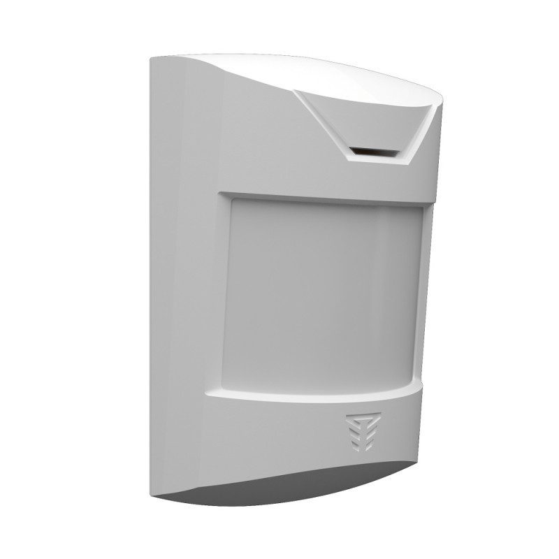 Бездротовий датчик руху з вбудованою сиреною Tiras X-Motion Alarm White