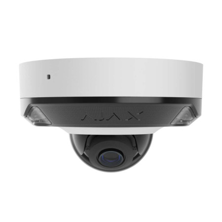 IP-відеокамера 5Mp Ajax DomeCam Mini HL (5 Mp/2.8 mm) White f=2.8mm, ІЧ+LED-підсвічування, з мікрофоном