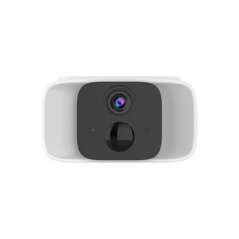 Автономна WiFi 2.4/5GHz IP-відеокамера з сонячною панеллю 5Mp Light Vision VLC-05IB-Solar (Tuya) White, f=2.8mm, на акумуляторних батареях 6000mAh