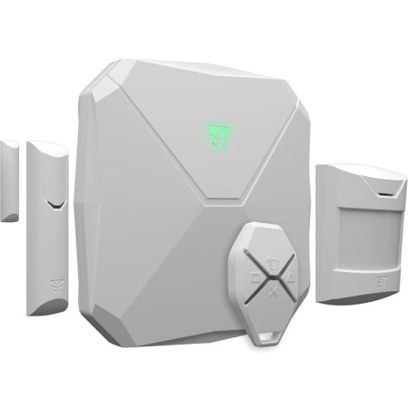 Комплект бездротової охоронної системи Tiras Orion NOVA (LTE). Basic kit White