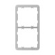 Рамка Ajax Frame (2 seats) vertical для розумного вертикального комбінованого вимикача світла LightSwitch