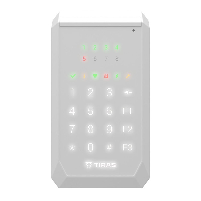Бездротова клавіатура Tiras X-Pad White