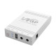 Джерело безперебійного живлення Mini UPS WGP UPS103A White 10400mAh 5V/9V/12V, Li-ion 4*2.6Ah, для роутера та оптичного терміналу
