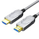 Кабель оптичний армований HDMI 2.1 80m Dtech DT-HF8080K