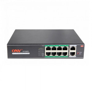 PoE-комутатор 10-портовий ONV-H1108PL. Photo 3