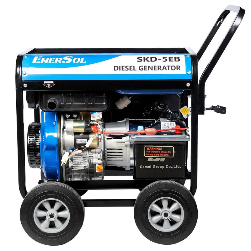 Генератор дизельний 4.6 кВт EnerSol SKD-5EB