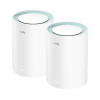 Маршрутизатор WiFi Mesh-система WiFi 5 Cudy M1300 (3-Pack) 3 штуки дводіапазонні гігабітні