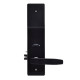 Замок електромеханічний автономний Trinix TRL-5102BT Black Left з Bluetooth і зчитувачем Mifare
