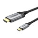 Кабель Choetech CH0021 Black USB-C to HDMI 4K@60Hz 1.8m