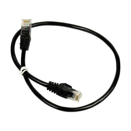 Патч-корд мережевий гігабітний Trinix UTP, RJ-45, CAT.5 1.5m Black
