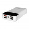 Повербанк 20000mAh Power Bank Kraft KPB-2120FCL White 22.5W QC3.0 LED-ліхтар. Photo 2