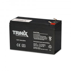 Trinix 12V7.2Ah/20Hr AGM Акумуляторна батарея 12В 7.2Аг свинцево-кислотна