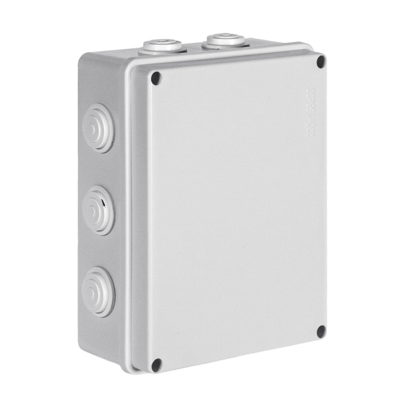 Коробка розподільна з кабельними вводами Light Vision VLC-04BX 200*155*80 мм