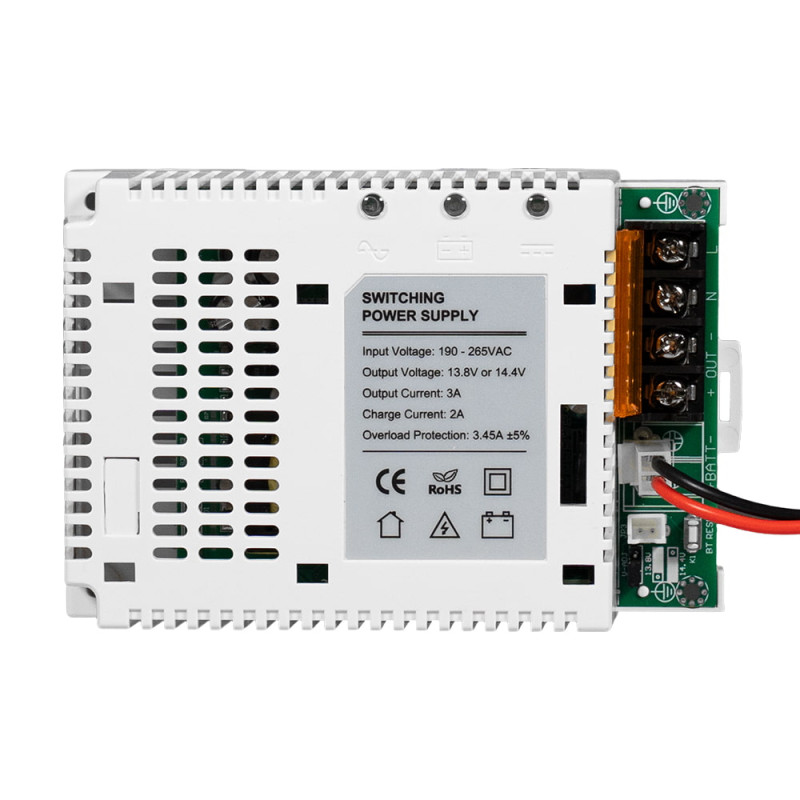 Плата ДБЖ Trinix PSU-1203LED(BOARD) LiFePO4 з кріпленням на DIN-рейку