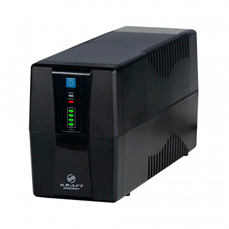 Джерело безперебійного живлення KRF-600VA/360W(LED)LiFePO4 UPS Kraft