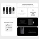 Відеодзвінок з WiFi 4Mp Ajax DoorBell Gray із вбудованим штучним інтелектом та ІЧ датчиком руху