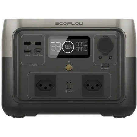 Портативна зарядна станція EcoFlow RIVER 2 MAX Switzerland Version 500 Вт 512Wh