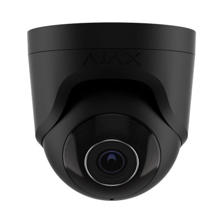 IP-відеокамера 8Mp Ajax TurretCam (8 Mp/4 mm) (8EU) ASP Black f=4mm з мікрофоном