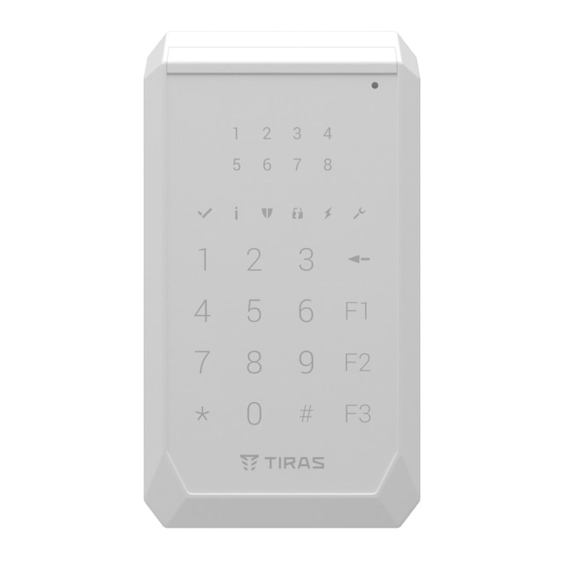 Бездротова клавіатура Tiras X-Pad White