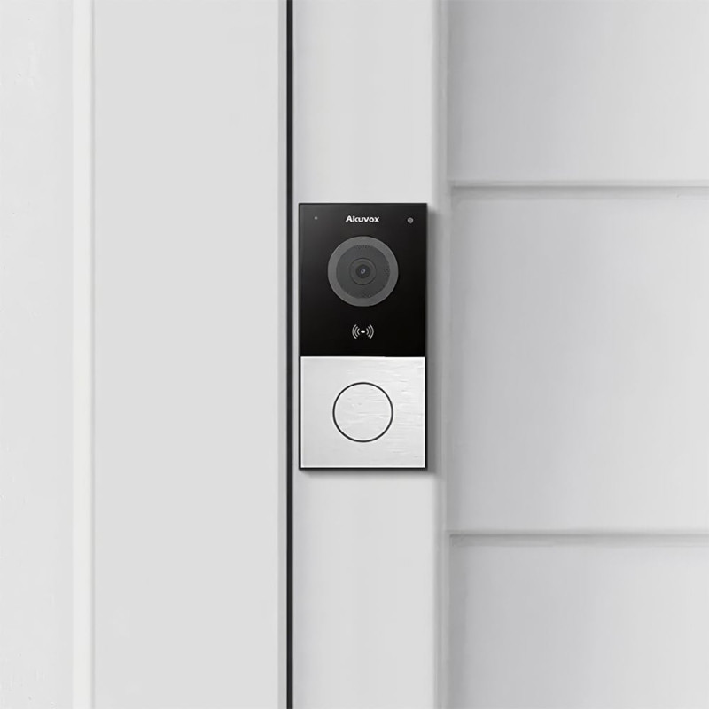 IP-відеопанель з Wi-Fi 2Mp Akuvox E12W SIP зі зчитувачем Mifare / NFC / BLE