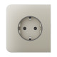 Фронтальна панель Ajax SideCover (basic) [type F] ivory/слонова кістка для розетки Outlet (type F)