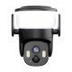 IP PTZ-відеокамера автономна з WiFi, прожектором та сонячною панеллю 3Mp Light Vision VLC-6103WLS Black (Lamp+Solar) (CareCam Pro) f=3.6mm, на акумуляторних батареях