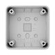 Коробка Ajax SurfaceBox [55] White для зовнішнього монтажу одного пристрою LightSwitch чи Outlet