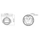 IP-відеокамера 4Mp TVT TD-9545C4-A(PE/AW3) White Full Color f=2.8mm з мікрофоном