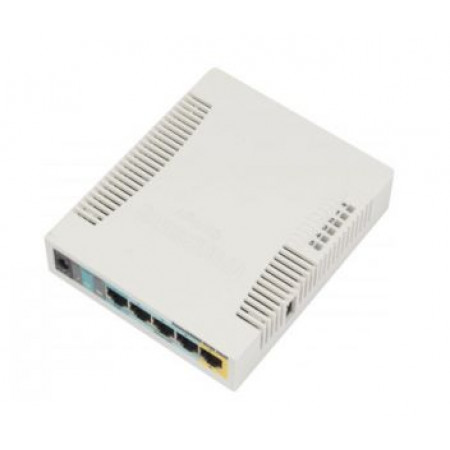 MikroTik RB951Ui-2HnD 2.4GHz Wi-Fi маршрутизатор з 5-портами Ethernet для домашнього використання