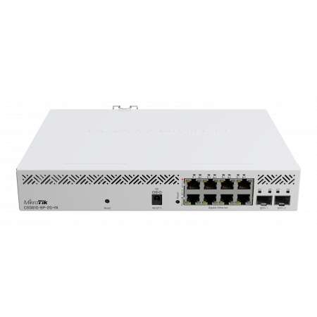 MikroTik CSS610-8P-2S+IN 8-портовый управляемый PoE коммутатор