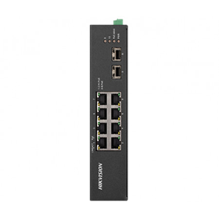 DS-3T0510HP-E/HS 8-портовий некерований POE комутатор Hikvision