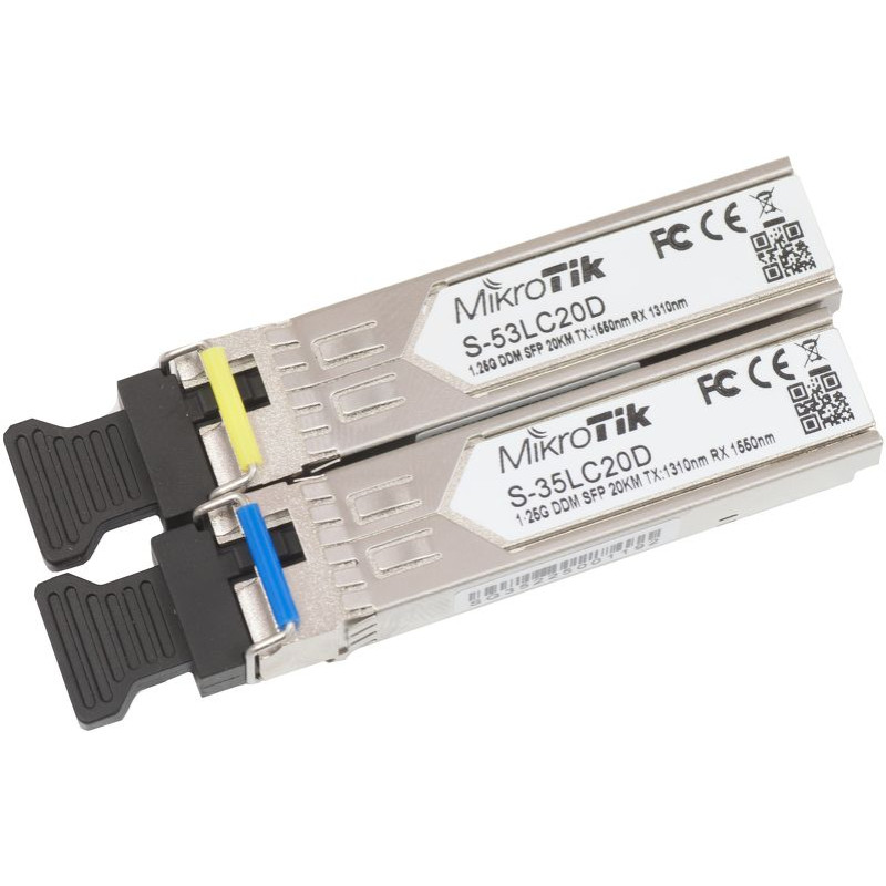 S-35LC20D (S-3553LC20D) 1.25Гб комплект SFP модулів (Rx / Tx)