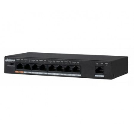 DH-PFS3009-8ET1GT-96 8-портовый POE коммутатор