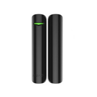 Ajax DoorProtect Plus (black) магнітоконтактний з сенсором удару та нахилу Сповіщувач
