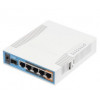 MikroTik hAP ac (RB962UiGS-5HacT2HnT) Двухдиапазонная Wi-Fi точка доступа с 5-портами Ethernet  для домашнего использования