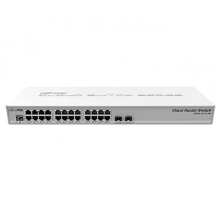 MikroTik CRS326-24G-2S+RM 24-портовый управляемый L2 коммутатор