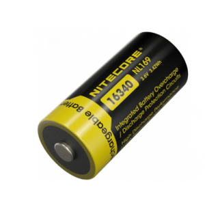 Nitecore NL169 Li-Ion CR123A 3.6V (950mAh) Аккумулятор литиевый