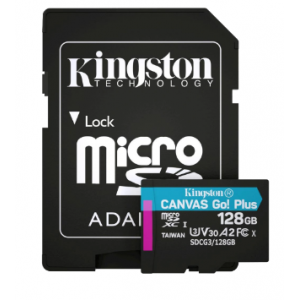 Kingston 128GB microSDXC A2 U3 V30 + ADP Модуль флеш-пам'яті