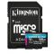 Kingston 128GB microSDXC A2 U3 V30 + ADP Модуль флеш-пам'яті. Photo 1
