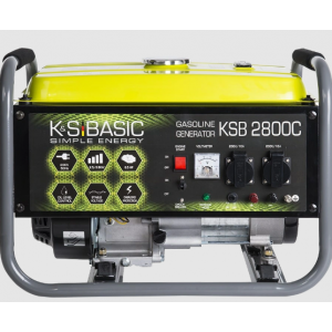 Konner&Sohnen Basic KSB 2800C Генератор бензиновий 230В 2.8 кВт ручний заупуск