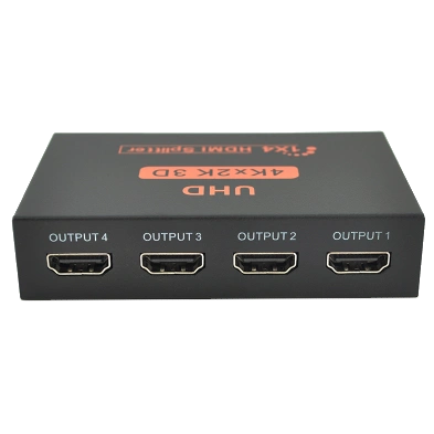 1=>4 порта 4K, 2K DC5V/2A Активний HDMI сплітер