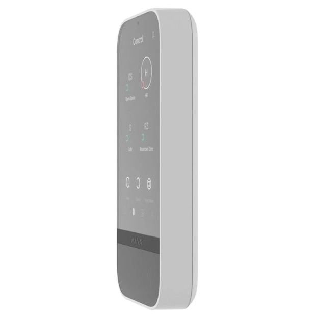 Ajax KeyPad TouchScreen (8EU) white Клавіатура