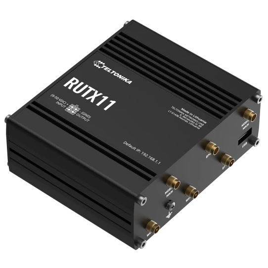 Teltonika RUTX11 Промисловий стільниковий маршрутизатор