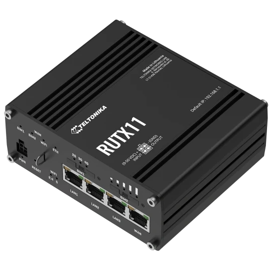 Teltonika RUTX11 Промисловий стільниковий маршрутизатор