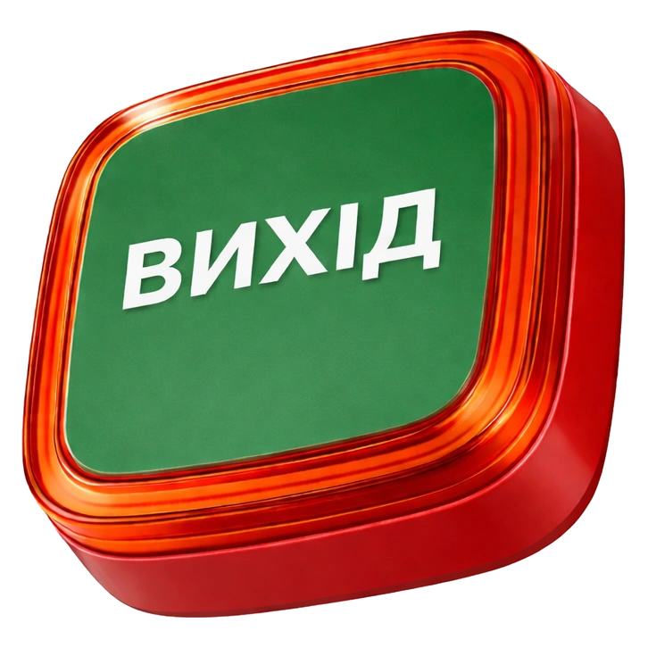 Ajax EN54 FireProtect (VAD) red пожежний світловий 