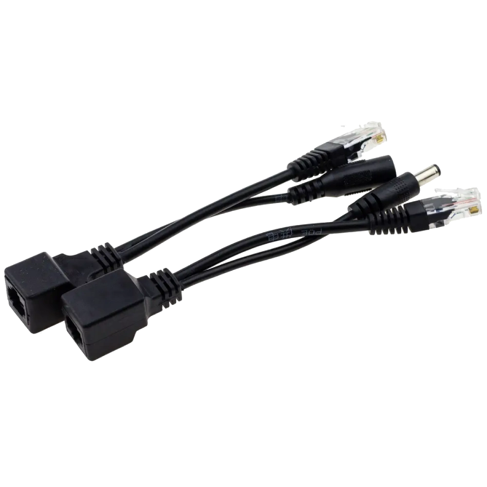 SEVEN P-731 PoE SET black Адаптер