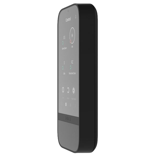 Ajax KeyPad TouchScreen (8EU) black Клавіатура