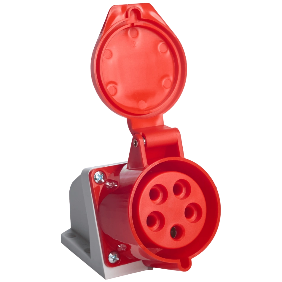 UEA 115 16А 380В 3Р+N+Е IP44 Розетка стаціонарна зовнішня