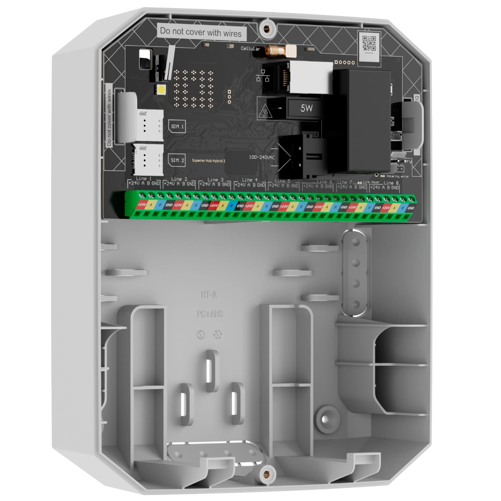 Superior Hub Hybrid 2 white Охоронна централь Ajax